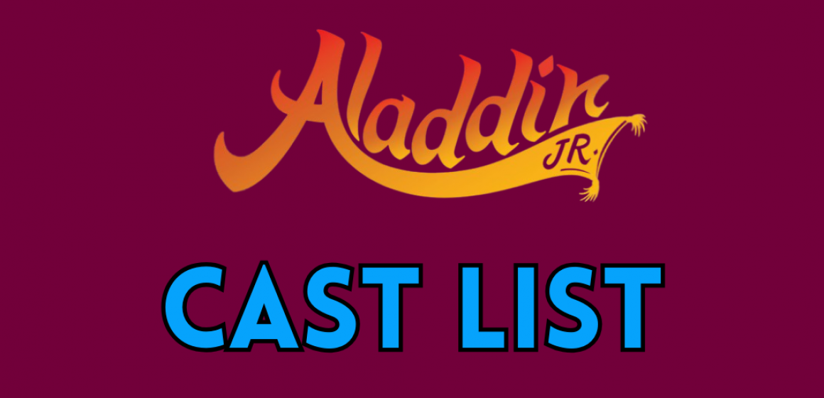 Aladdin JR. Cast List Title